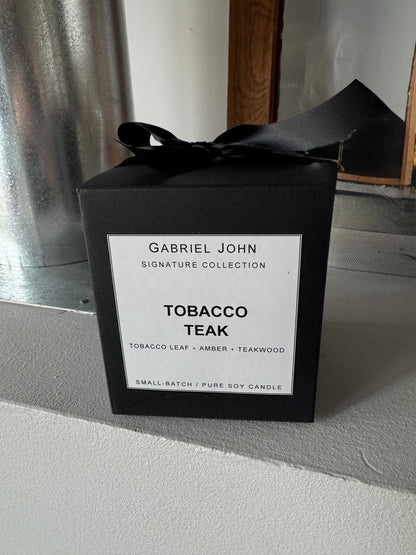 Tobacco Teak Soy Candle