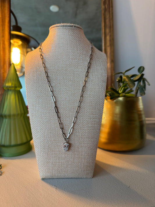 Marquis Diamond Necklace