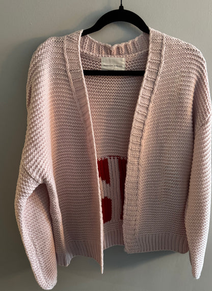 Ski Cardigan - Pink