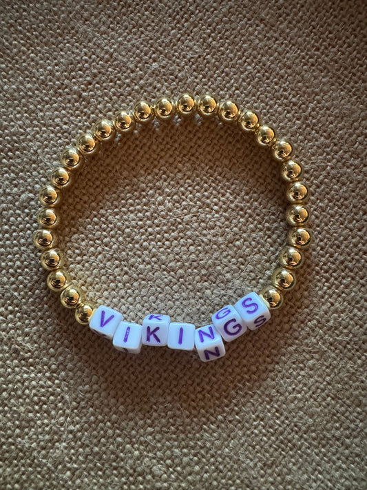 Vikings Beaded Bracelet
