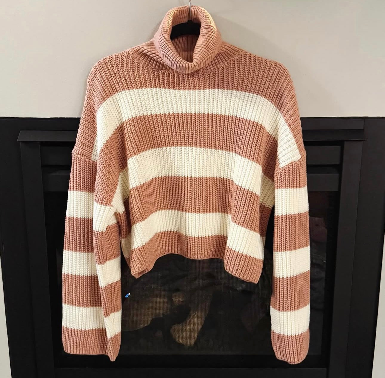 Stripe Crop Sweater