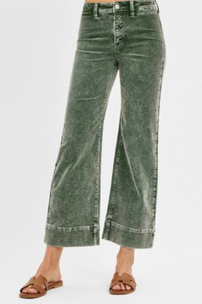 High Rise Corduroy Pants